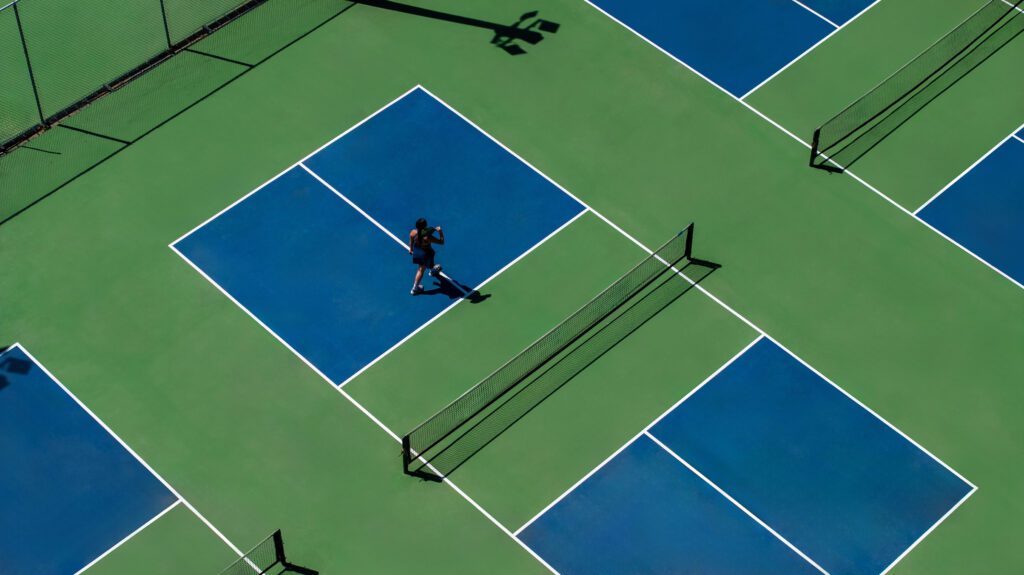 pickleball court at Rancho Santana