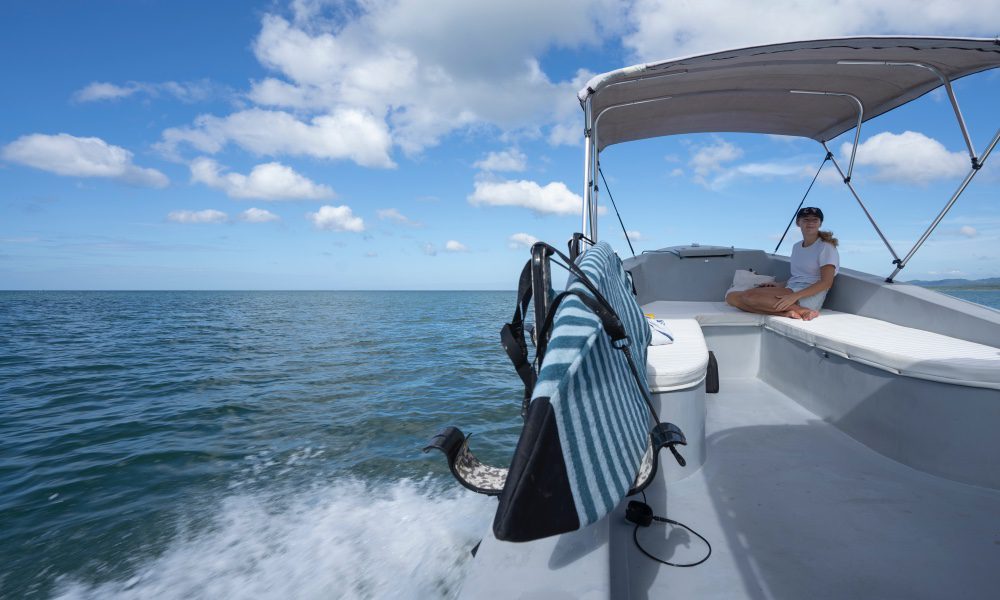view of a Surfing Boat Trip at rancho santana